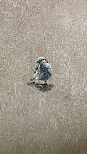 Gerard Prent - Mus olieverf op canvas 2005 kopen? Bied vanaf 1200!