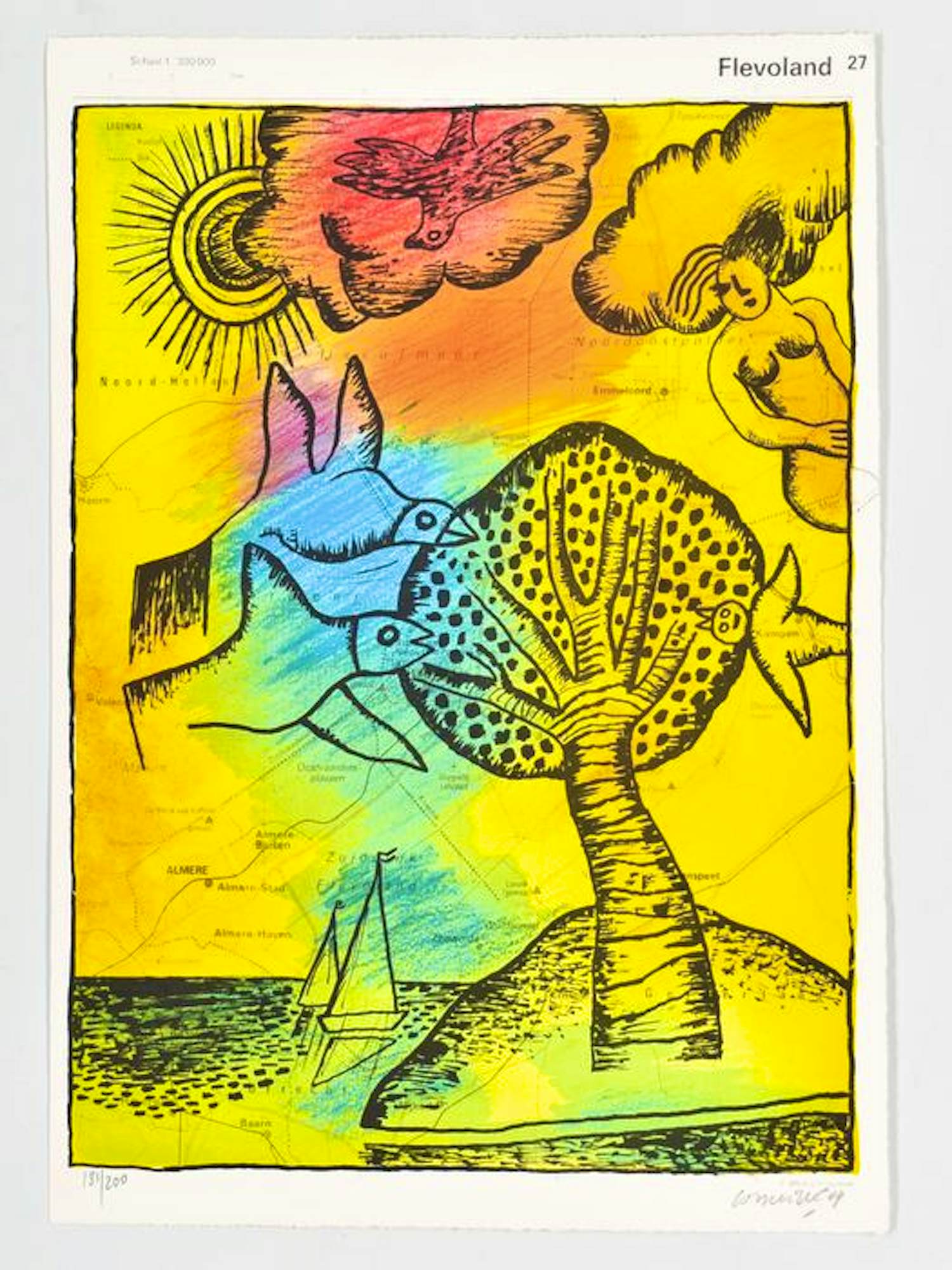 Corneille - Flevoland verkocht voor € 120!