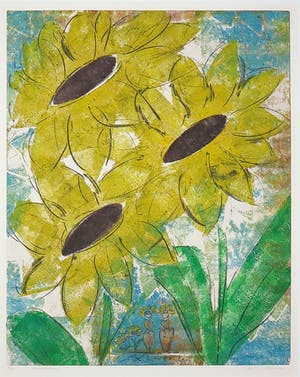 Lia van Leeuwen - Kleurenets, Zonnebloemen kopen? Bied vanaf 1!