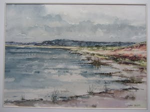 Jan Bom - Aquarel - Loosdrechtse plassen kopen? Bied vanaf 150!