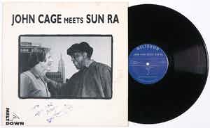 John Cage - meets Sun Ra - Gesigneerd album -Meet & Down verkocht voor € 1!