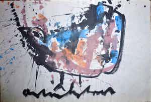 Anton Heyboer - De oervogel . verkocht voor € 200!