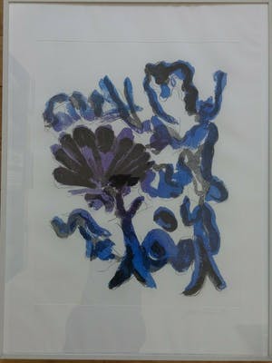 Jan Sierhuis - ABSTRACTIE / KLEURETS / 81x61cm / KADER / SIG / 1990 kopen? Bied vanaf 125!