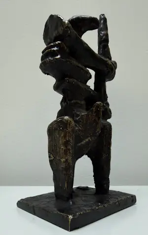Wessel Couzijn - bronzen sculptuur | 'Ruiter te paard' | 1974 kopen? Bied vanaf 600!