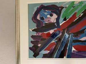 Karel Appel - Another blue head again kopen? Bied vanaf 350!