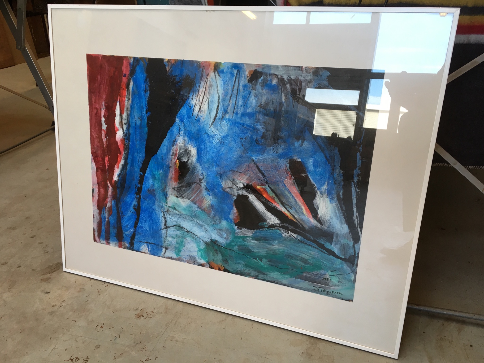 Theo Tomassen - Aquarel kopen? Bied vanaf 275!