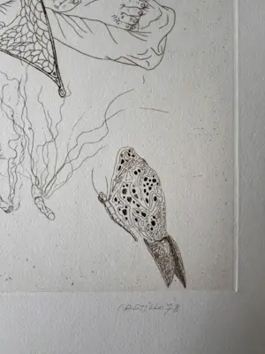 Jorge Castillo - Originele, gesigneerde ets - 1978 - 20/75 kopen? Bied vanaf 125!