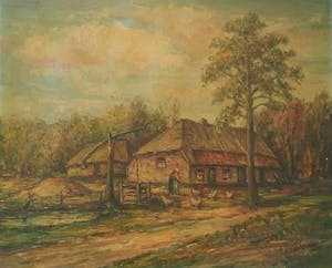 Toon Vostermans - Boerin met kippen kopen? Bied vanaf 33!