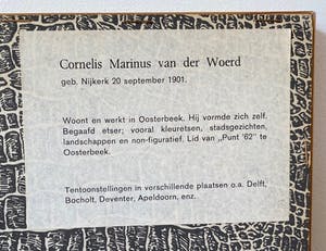 Cor van der Woerd - Ets Stadhuis van Gouda kopen? Bied vanaf 1!