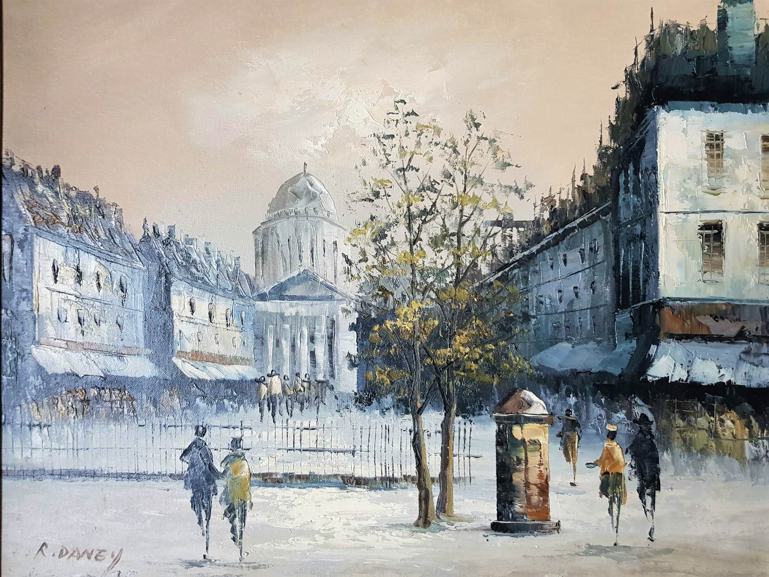 Randell Davey - Straatbeeld Parijs kopen? Bied vanaf 100!