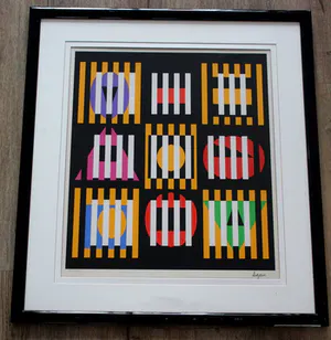 Yaacov Agam - Zeefdruk: Midnight Light kopen? Bied vanaf 299!