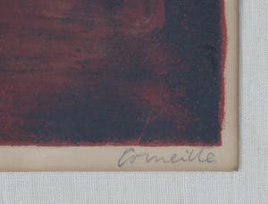 Corneille - Ingelijste litho: Terre et Astres - 1959 kopen? Bied vanaf 495!