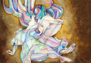 Ferry Zipper - Geabstraheerde (surrealistische) naakte vrouwen verkocht voor € 75!