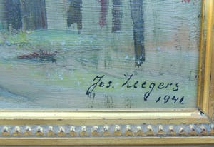 Jos Zeegers - Winterlandschap kopen? Bied vanaf 150!