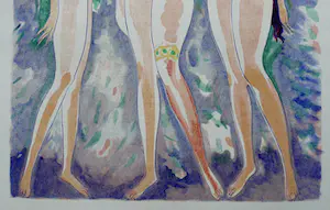 Kees van Dongen - Gravure 1001 nacht : 'Les femmes colombes' kopen? Bied vanaf 15!