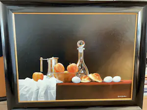 Gerard Gamelkoorn - Stilleven karaf en broodjes kaufen? Bieten Sie von 200!