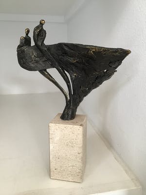 Bernadette Leijdekkers - Sculptuur: “ DANS ! “. Gesigneerd kopen? Bied vanaf 120!