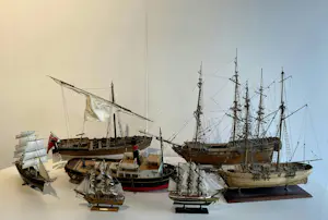 Curiosa - Lot van diverse scheepsmodellen kopen? Bied vanaf 150!