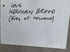 Herman Brood - Brief aan Little Richard kopen? Bied vanaf 200!