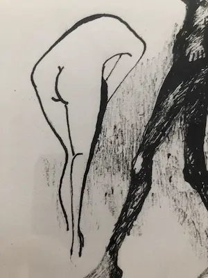 Melle Oldeboerrigter - inkttekening figuren kopen? Bied vanaf 50!