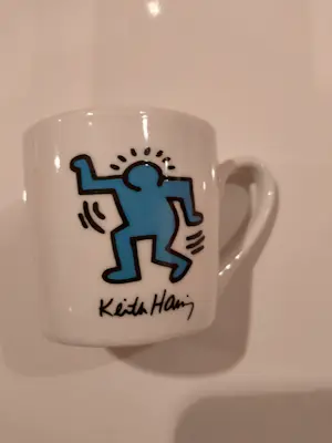 Keith Haring - Collectie porseleinen Könitz espresso kopjes kopen? Bied vanaf 80!