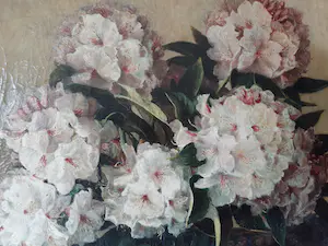 Berend Wolter Weyers - Stilleven vaas met bloemen kopen? Bied vanaf 100!