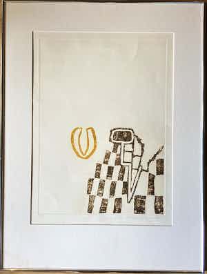 Jan Montyn - “Apollo” eigendruk verkocht voor € 65!