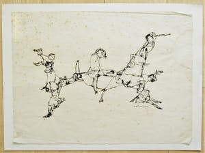 Wim Yo Bwan Tjong - inkt op rijstpapier kopen? Bied vanaf 100!