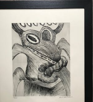 Bengt Lindstrom - la bête / zwart-witte ets kopen? Bied vanaf 245!