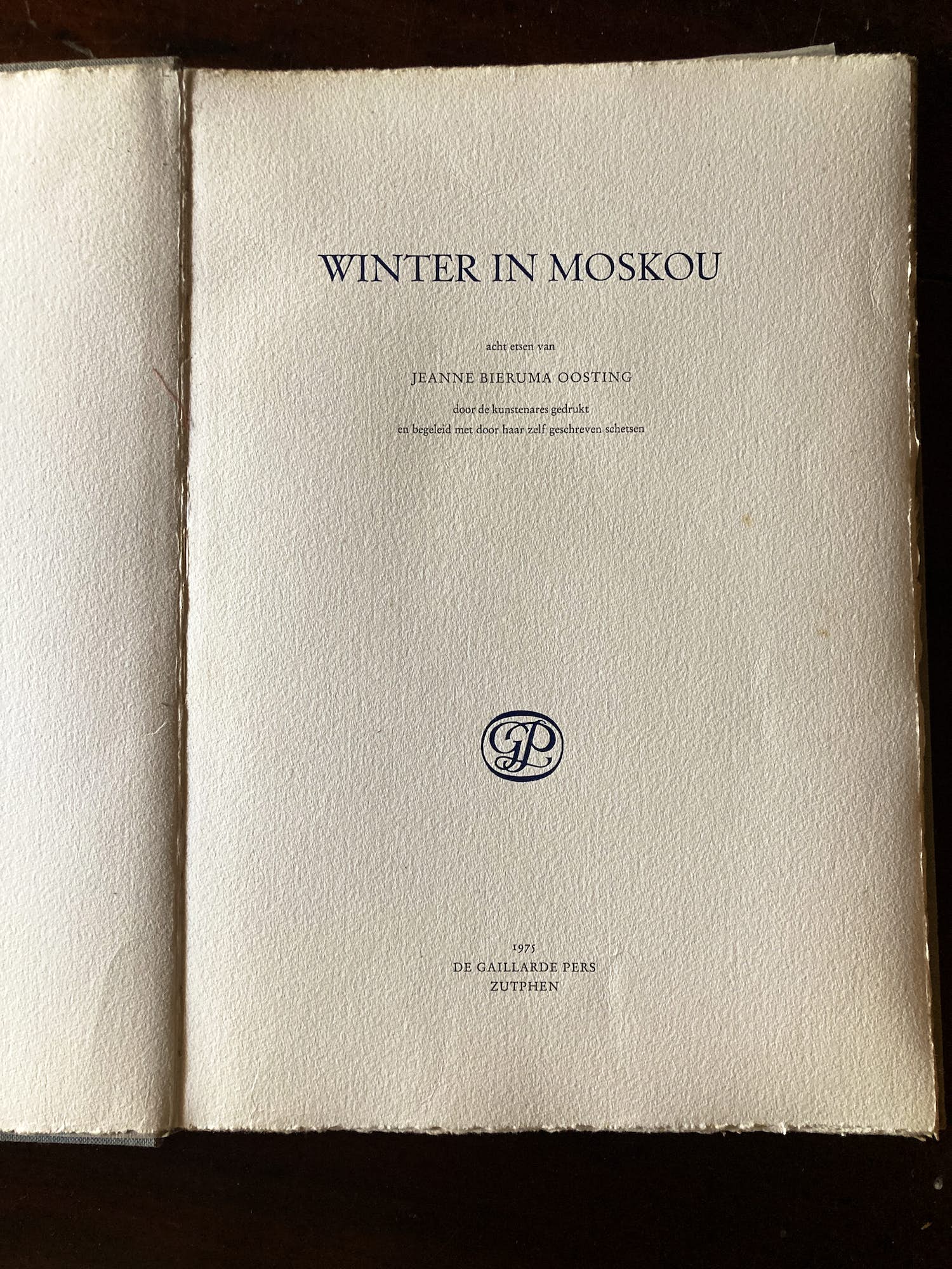 Jeanne Bieruma Oosting - winter in Moskou kopen? Bied vanaf 200!