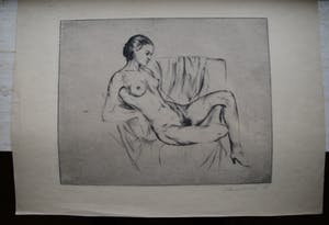 Robert Van Cauwenberghe - Ets Naakt kopen? Bied vanaf 40!