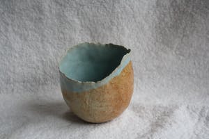 Delphine Dardare - Keramieken Raku Kom kopen? Bied vanaf 1!