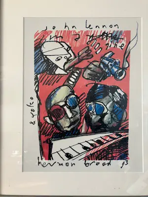 Buy Herman Brood - John Lennon & Yoko? Bid from 49!