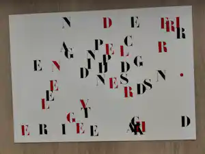 herman de vries - "hommage aan de chaoten vendu pour 213€ !