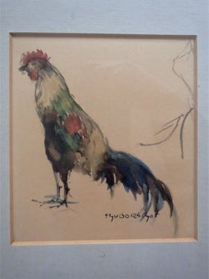 Theodorus van Oorschot - trotse haan kopen? Bied vanaf 75!