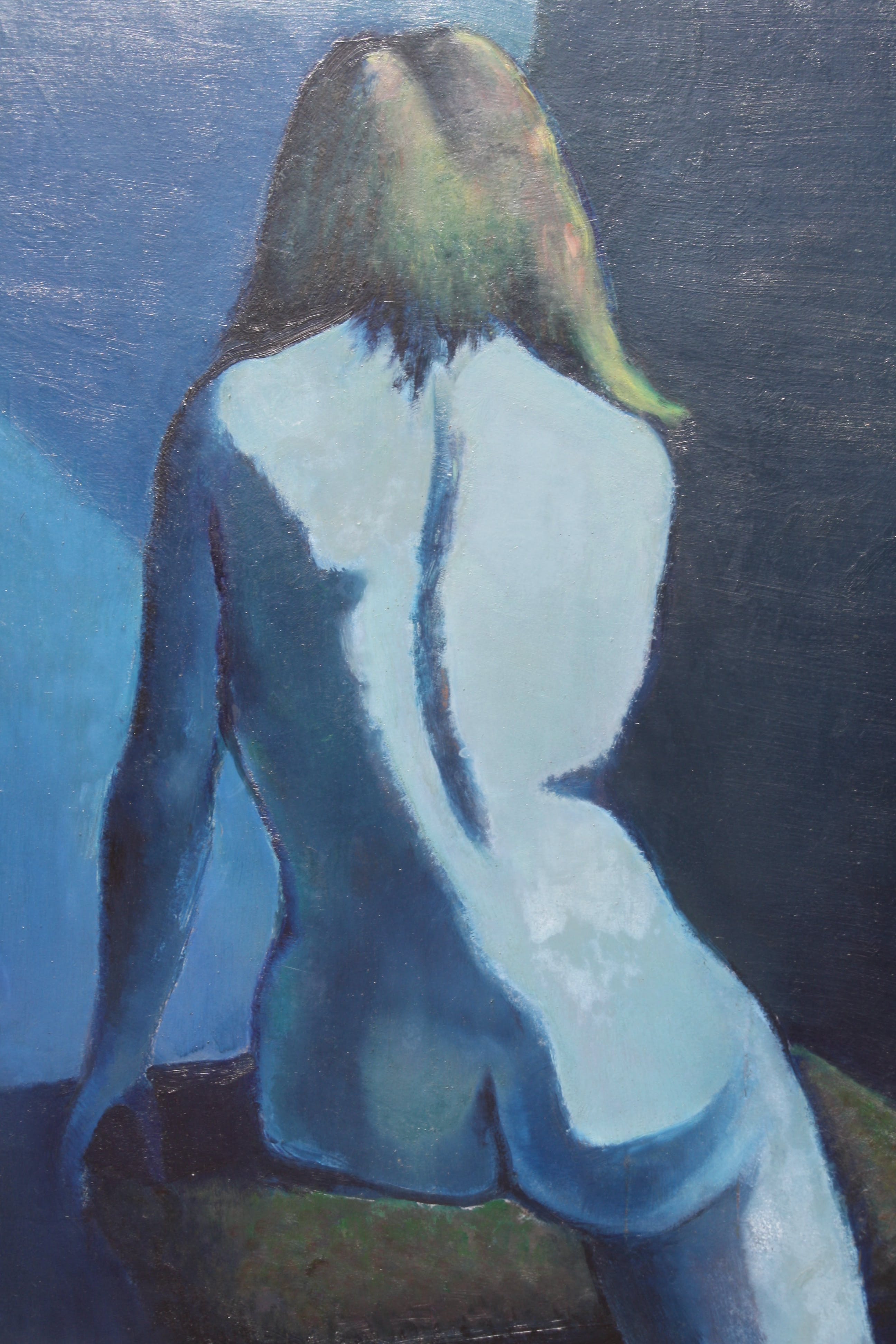 Jan van der Veer - NAAKT in BLAUW kopen? Bied vanaf 190!