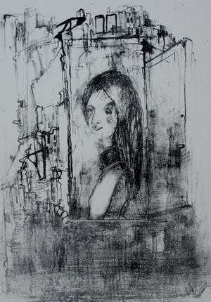 Dirkje Kuik - Litho: Veduta kopen? Bied vanaf 55!
