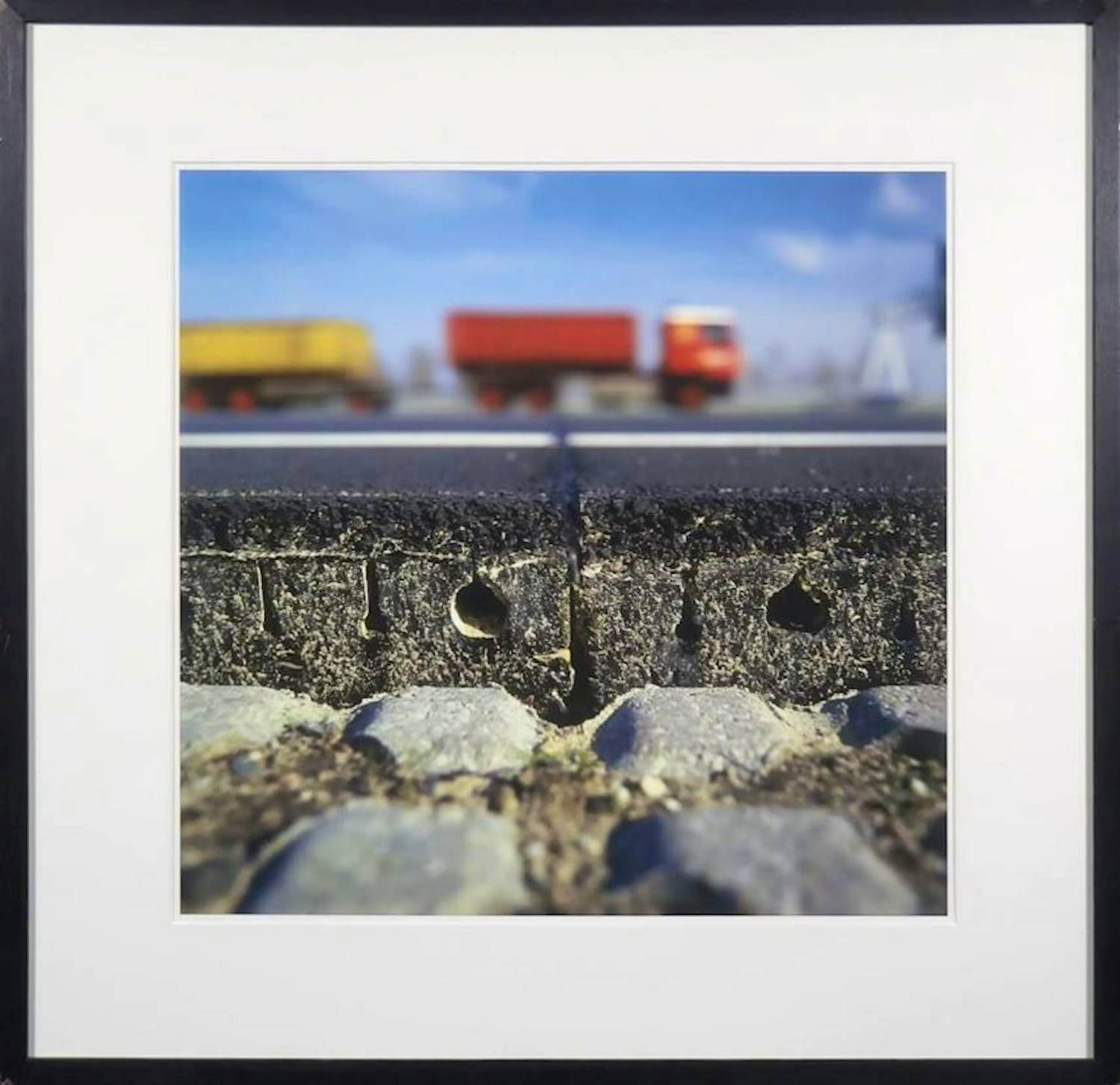 Tineke Dijkstra - Foto, Vrachtwagen II - Ingelijst kopen? Bied vanaf 40!