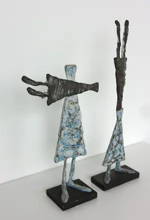 Zihong Zhang - Dancing with my shadow I en II (Brons) kopen? Bied vanaf 200!