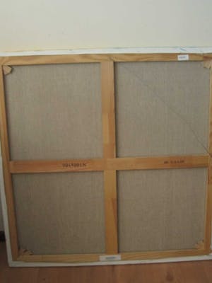 Erna van Mondfrans - GROOT realistisch olieverf "Frankrijk de bomen van Chalabre" gesigneerd kopen? Bied vanaf 20!