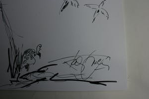 Francis Mean - Kunstkatalog mit Originalzeichnung kopen? Bied vanaf 30!