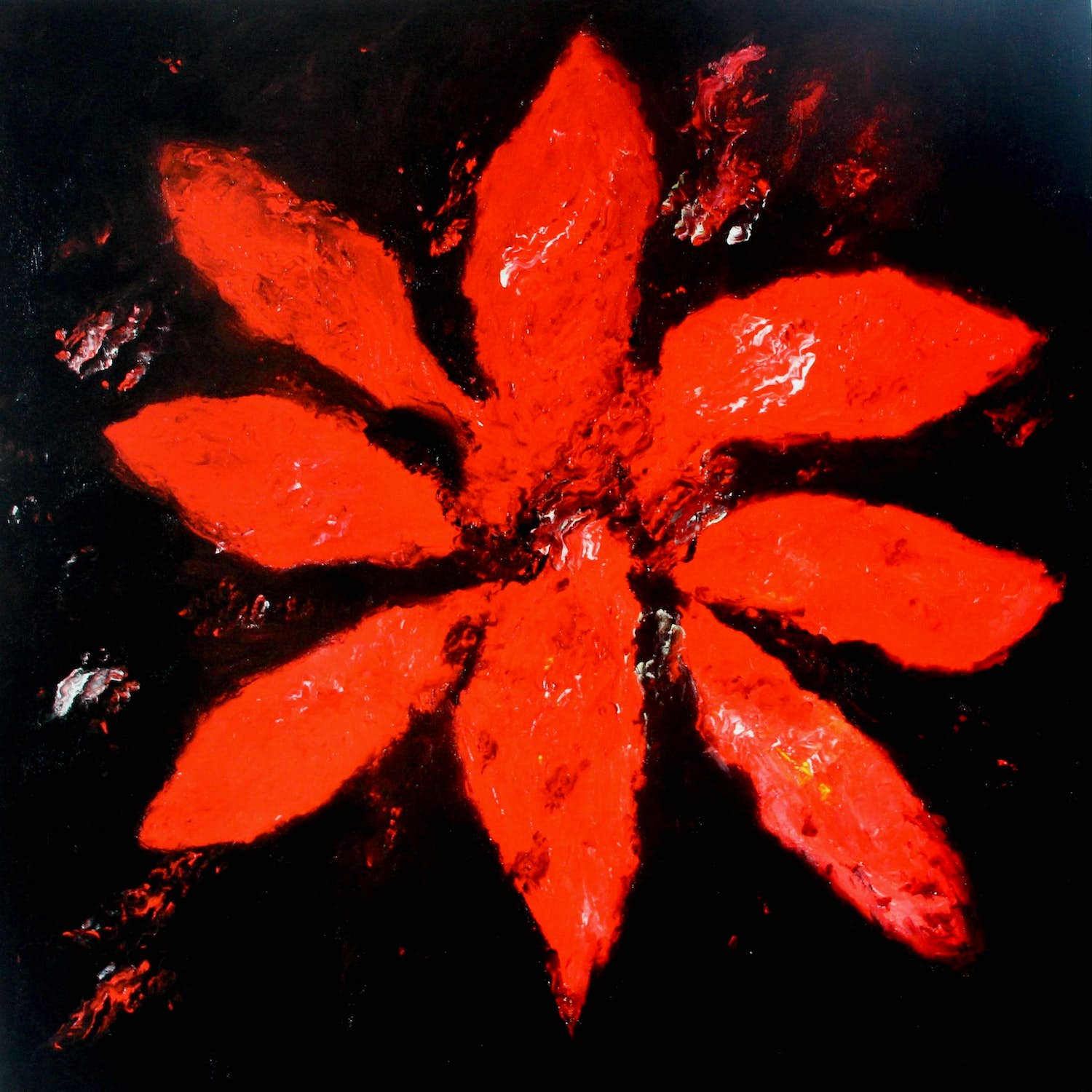 Armando - Giclee: Die blume rot verkocht voor € 179!