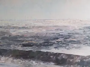 Armand Jamar - Zeezicht met bootjes kopen? Bied vanaf 1!