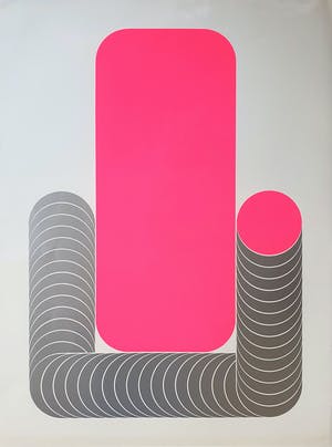 Thomas Lenk - prent 190 - glanzende zeefdruk kopen? Bied vanaf 95!