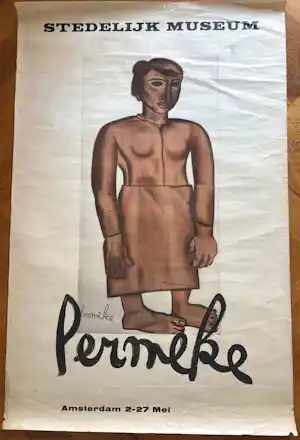 Constant Permeke - Affiche Stedelijk Museum Amsterdam 1947 verkauft für € 100!