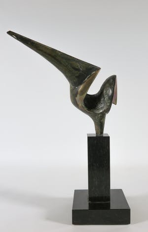 Ruurd Hallema - Bronzen beeld, Trots kopen? Bied vanaf 350!