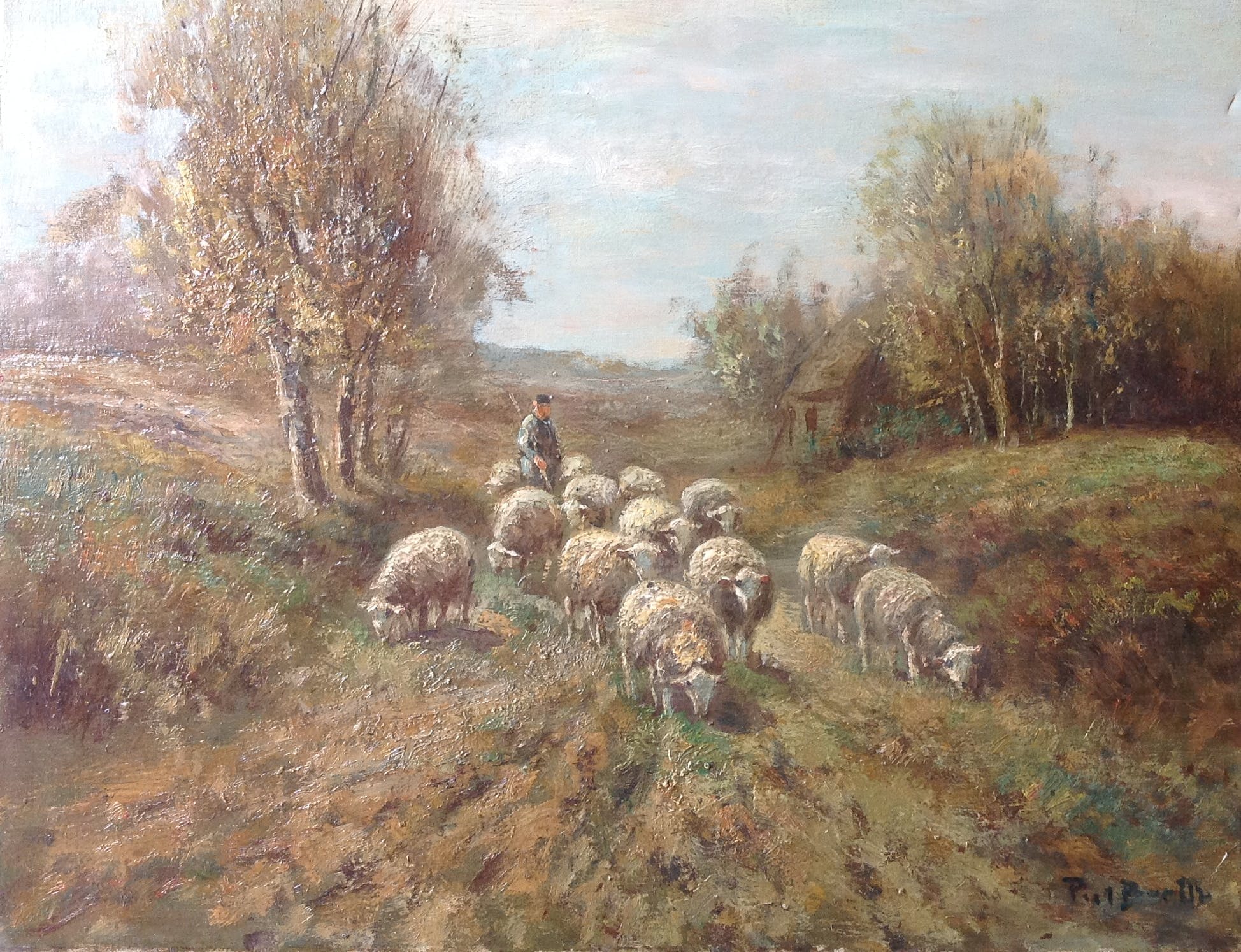 Piet Bouter - Herder met schaapskudde kopen? Bied vanaf 1!