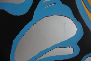 Karel Appel - Grote kleurenzeefdruk: Floating flower passion - 1978 kopen? Bied vanaf 1!