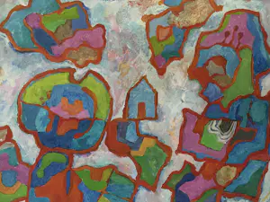 Klaas Draaisma - Figuren in Gronings landschap kopen? Bied vanaf 150!