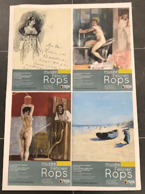 Felicien Rops - 4 posters kopen? Bied vanaf 80!